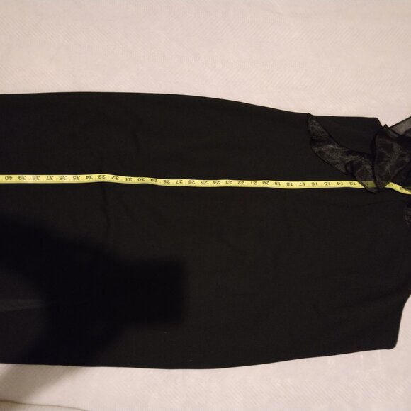 NWT! MARINA Dress ONLY $59! RETAIL $159! One Shoulder With Tulle Bow Sz 16W - Picture 10 of 10